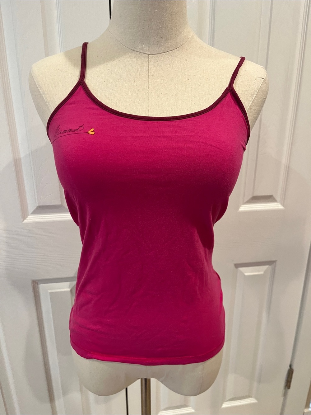 Mammut Fuchsia Thin-Strap Tank Top